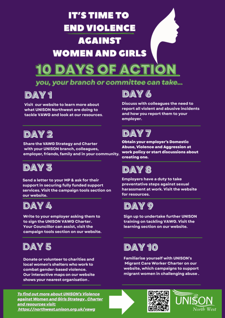 10 days of action graphic, pdf available at link above